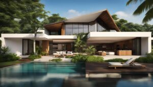 Rumah Tropis Modern