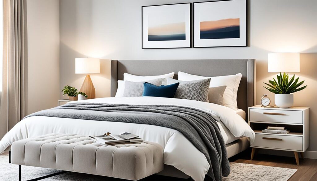 Dekorasi kamar tidur modern cozy