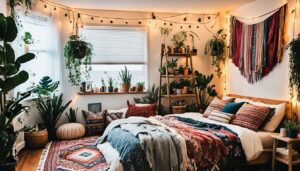 Design Kamar Tidur Bohemian