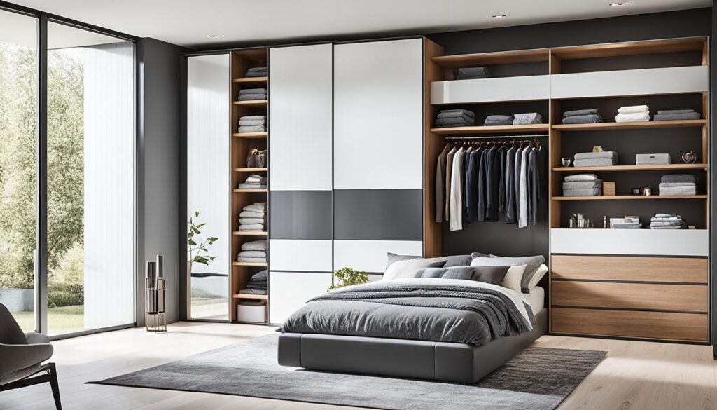 Storage solusi untuk kamar tidur modern