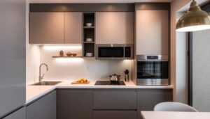 Desain Dapur Kecil Elegan