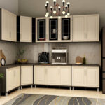 desain interior dapur minimalis tone coklat muda olympic (1)