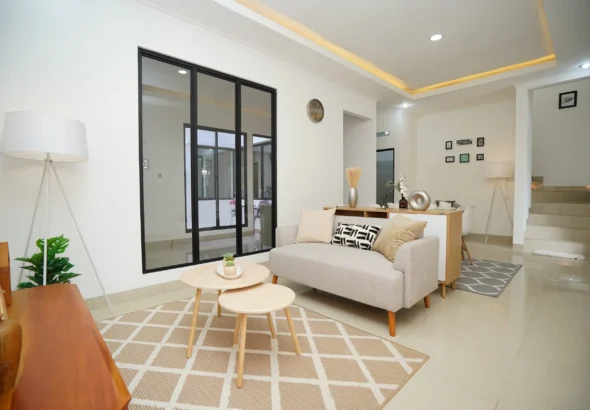 Dekorasi Ruang Tamu Model Minimalis Sederhana