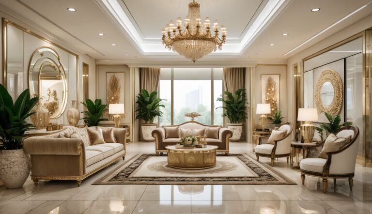 Dekorasi Interior Megah dan Terbaik untuk Ruang Tamu yang Berkelas dan Elegan