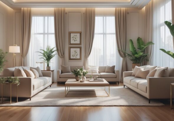 Tips Mendesain Dekorasi Ruang Keluarga Megah dan Elegan dengan Budget Terjangkau