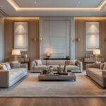 Dekorasi Ruang Keluarga Megah dan Terbaik dengan Sentuhan Interior Minimalis Modern yang Elegan