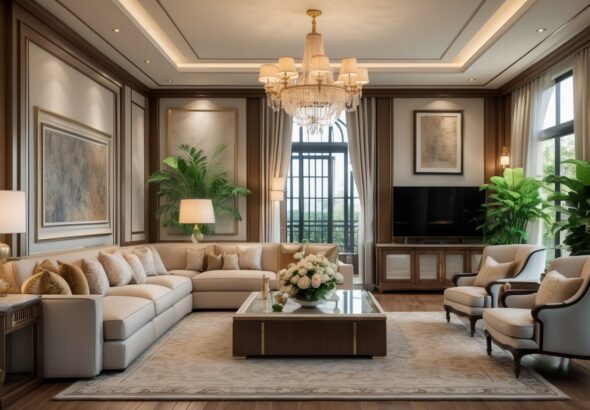 Rekomendasi Furniture untuk Dekorasi Ruang Keluarga Megah dan Berkelas