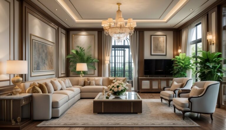 Rekomendasi Furniture untuk Dekorasi Ruang Keluarga Megah dan Berkelas