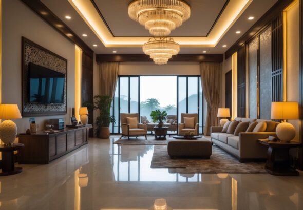 Pencahayaan Interior Mewah No.1 Terbaik di Indonesia untuk Desain yang Elegan