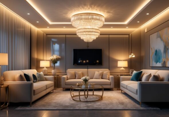 Jasa Pencahayaan Interior Mewah No.1 Profesional Untuk Hunian Modern