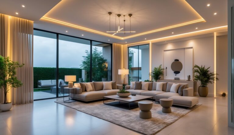 Desain Pencahayaan Interior Mewah No.1 Untuk Rumah Modern Yang Elegan