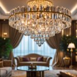 Pencahayaan Interior Mewah No.1 dengan Lampu Kristal Eksklusif untuk Desain yang Elegan