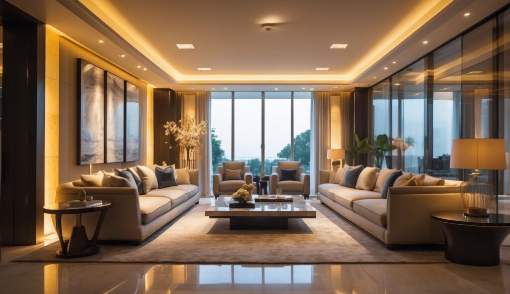 Paket Desain Pencahayaan Interior Mewah No.1 Harga Terbaik untuk Hunian Elegan