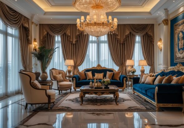 Konsep Desain Interior Rumah Sultan: Dekorasi Termewah untuk Hunian Eksklusif