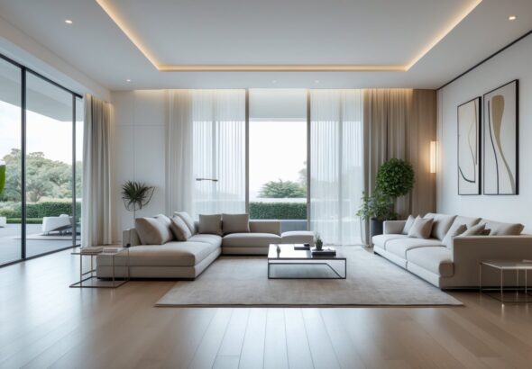 Konsep Desain Interior Rumah Mewah Bergaya Minimalis Modern yang Elegan dan Berkelas: Menciptakan Ruang Ideal untuk Hidup Mewah