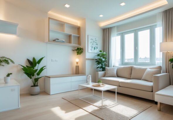 Ide Design Ruang Tamu Untuk Saat Ini untuk Rumah Kecil Agar Terlihat Luas dan Fungsional