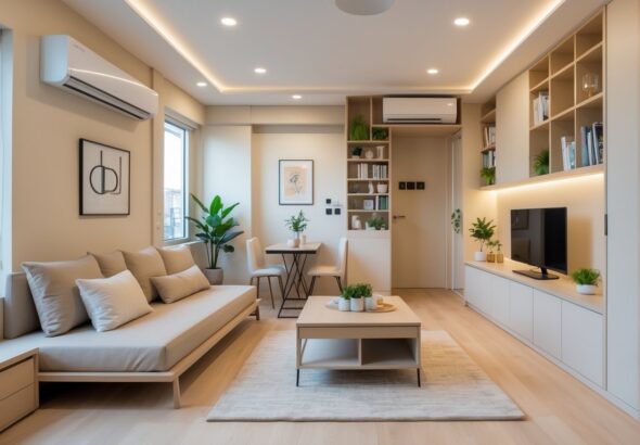Ide Design Ruang Tamu Multifungsi untuk Rumah Type 36: Solusi Praktis dan Estetis