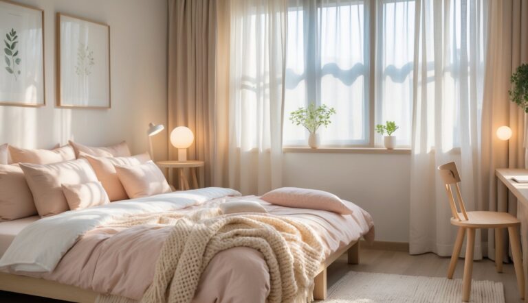 Inspirasi Design Kamar Tidur Aesthetic Ala Korea yang Nyaman dan Cozy untuk Suasana Relaksasi