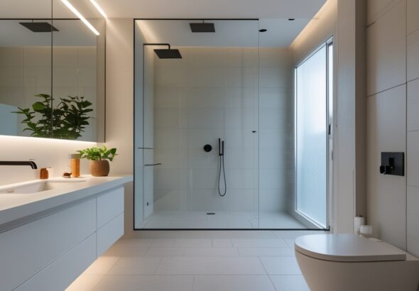 10 Inspirasi Design Kamar Mandi Terbaik untuk Rumah Minimalis Modern yang Stylish