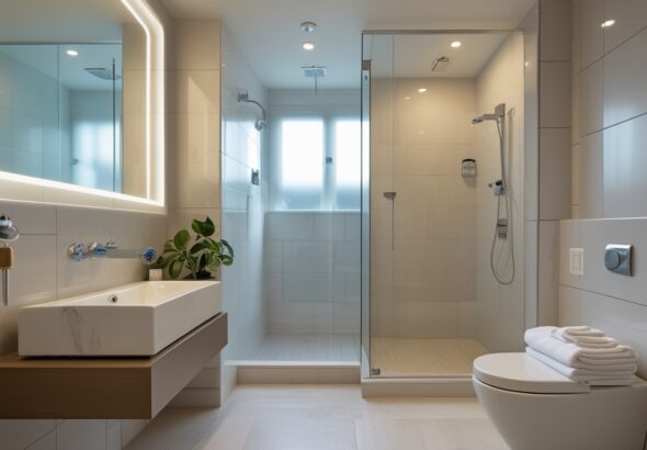 Design Kamar Mandi Terbaik Ukuran Kecil Agar Terlihat Mewah dan Luas