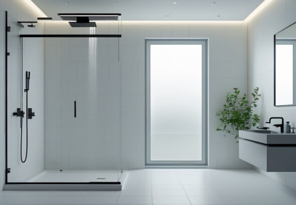 Design Kamar Mandi Terbaik Dengan Shower Minimalis dan Elegan Untuk Ruang Modern