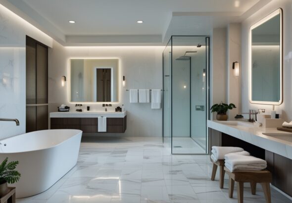 Inspirasi Design Kamar Mandi Terbaik Ala Hotel Bintang Lima untuk Kenyamanan Maksimal