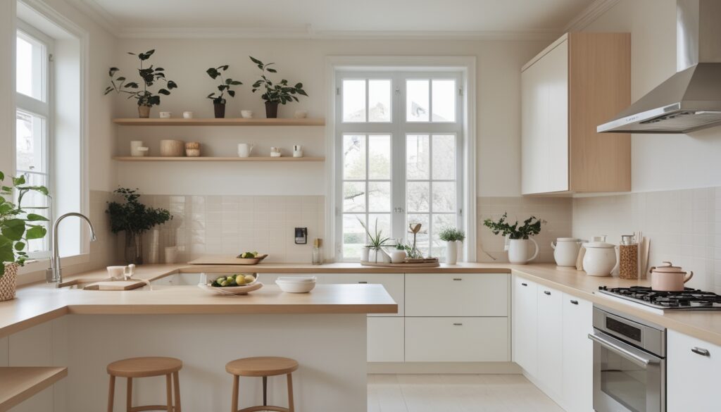 Design Dapur Cantik dengan Nuansa Scandinavian yang Elegan dan Fungsional