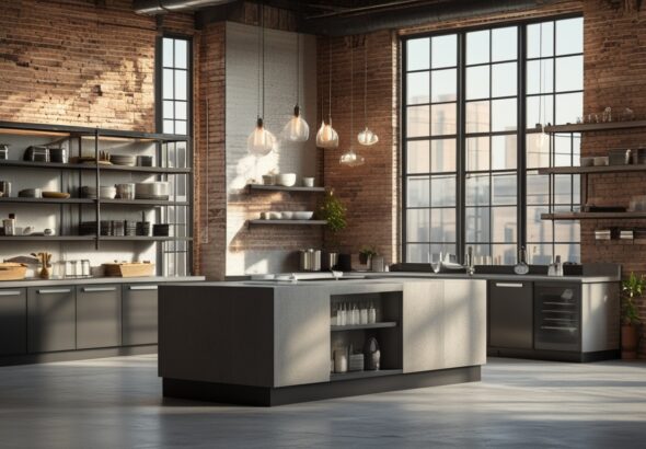 Trend Design Dapur Industrial Modern yang Banyak Digunakan di Tahun 2026: Inovasi dan Estetika dalam Ruang Dapur