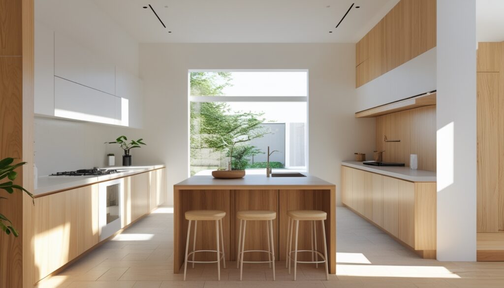 Design Dapur Bernuansa Kayu Natural untuk Rumah Modern Minimalis: Memadukan Estetika dan Fungsionalitas