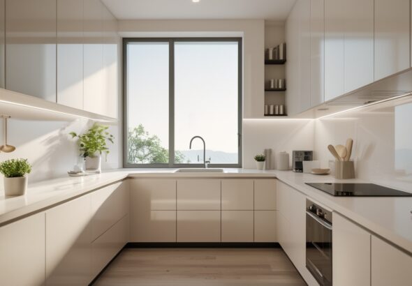 Inspirasi Design Dapur Letter L yang Hemat Tempat dan Tetap Elegan untuk Ruang Terbatas