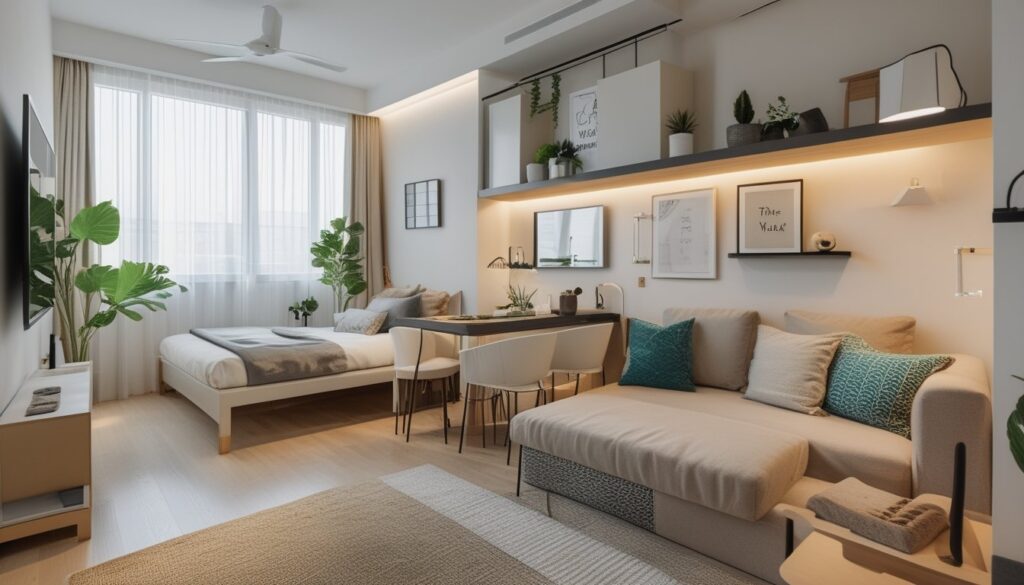 Rekomendasi Dekorasi Interior Tahun Ini untuk Apartemen Studio yang Fungsional dan Stylish