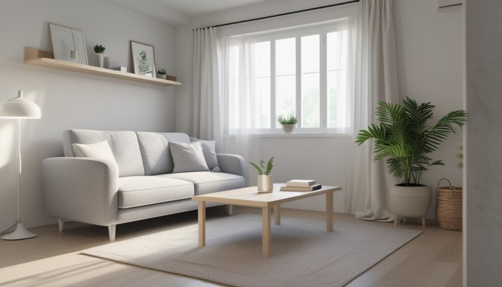 Ide Desain Ruang Keluarga Minimalis Modern yang Nyaman untuk Rumah Kecil