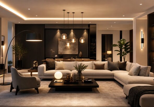 10 Inspirasi Pencahayaan Interior Keren untuk Rumah Mewah dan Modern