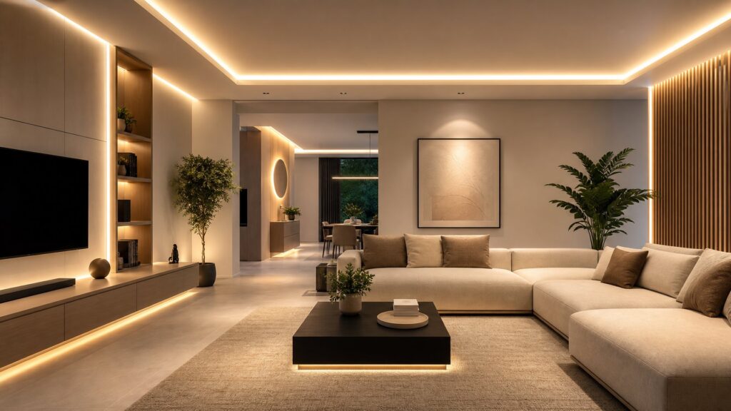 Ide Pencahayaan Interior Keren dengan Lampu LED yang Hemat Energi dan Estetik untuk Ruang Menarik