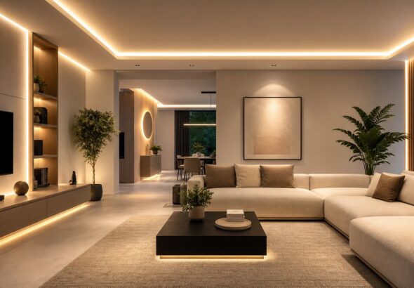Ide Pencahayaan Interior Keren dengan Lampu LED yang Hemat Energi dan Estetik untuk Ruang Menarik