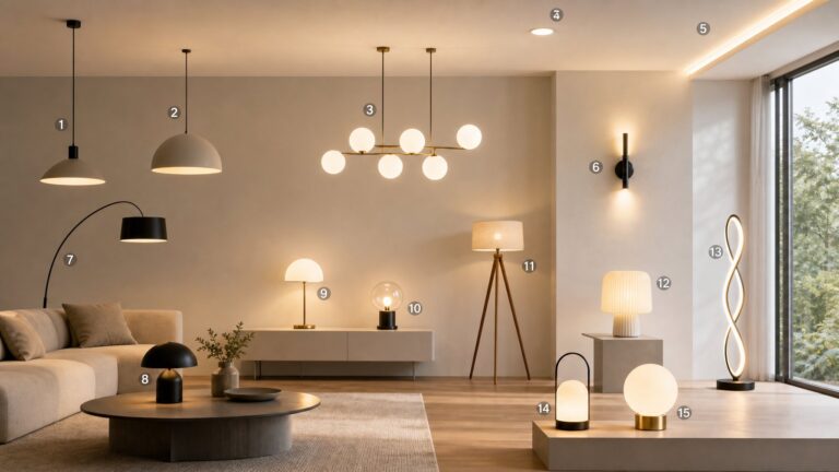 15 Model Lampu dan Pencahayaan Interior Keren untuk Rumah Minimalis Modern