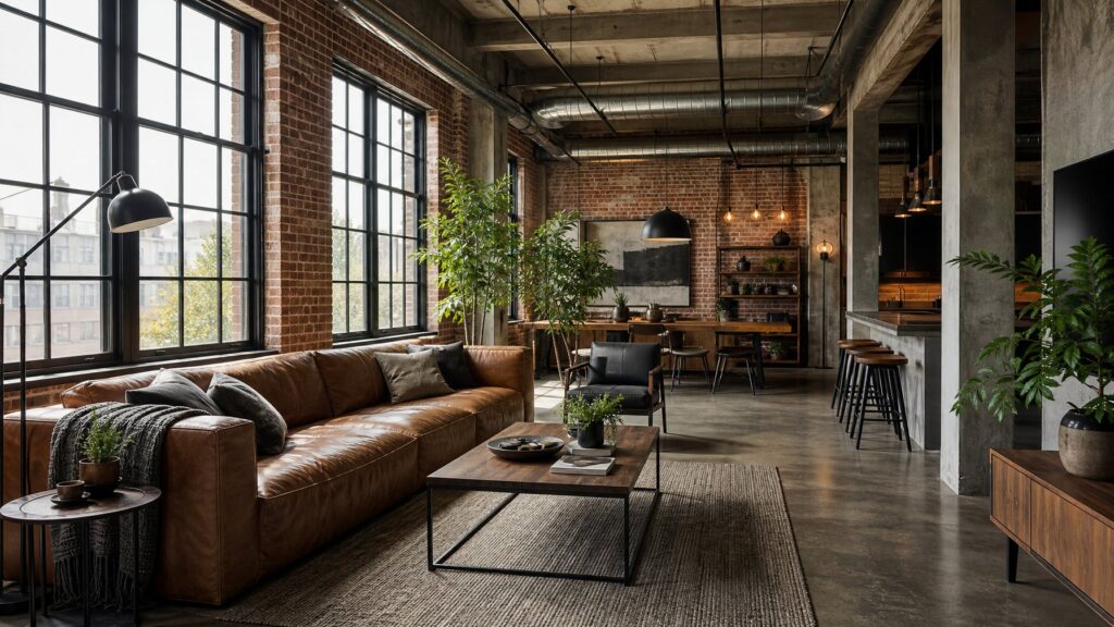 Inspirasi Konsep Design Interior Keren dengan Sentuhan Industrial yang Estetik untuk Ruang Modern