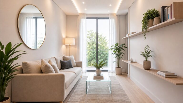 Konsep Design Interior Keren untuk Ruang Tamu Sempit Agar Terlihat Lebih Luas dan Menarik