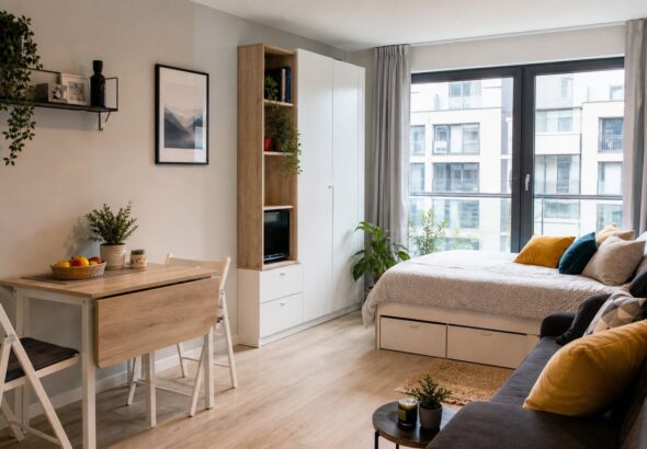 Konsep Design Interior Keren untuk Apartemen Kecil dengan Budget Terbatas: Solusi Cerdas untuk Ruang Terbatas