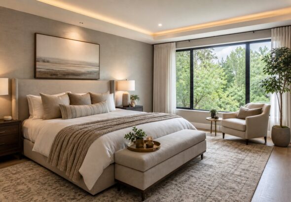 Konsep Design Interior Keren untuk Kamar Tidur Modern yang Nyaman dan Elegan