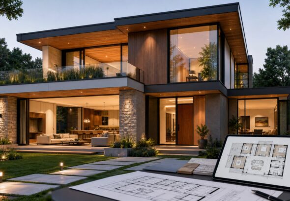 Design Rumah Modern 2026 yang Sedang Tren: Inspirasi Fasad, Interior, dan Denah Terbaik