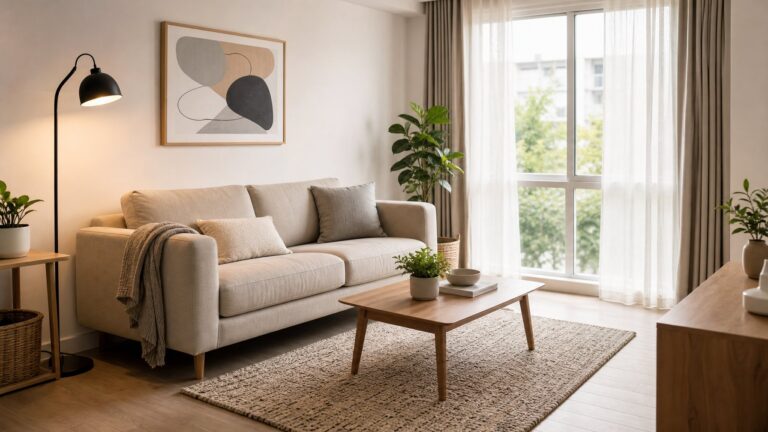 Inspirasi Desain Ruang Tamu Minimalis Modern dengan Budget Terbatas yang Elegan dan Fungsional
