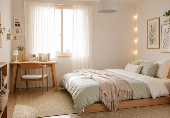 Cara Menata Kamar Tidur Estetik Ala Korea untuk Ruangan Kecil yang Nyaman dan Fungsional