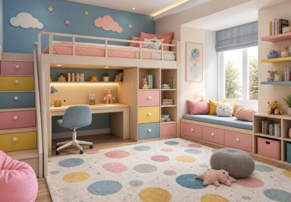 Ide Dekorasi Kamar Tidur Anak yang Kreatif dan Multifungsi untuk Ruang yang Menarik dan Fungsional