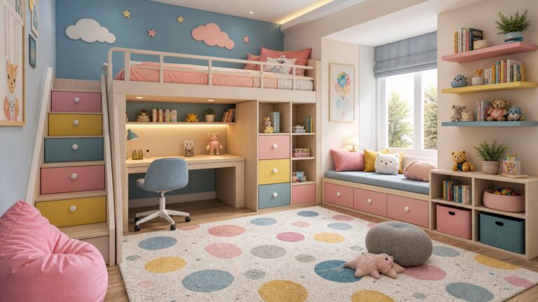 Ide Dekorasi Kamar Tidur Anak yang Kreatif dan Multifungsi untuk Ruang yang Menarik dan Fungsional