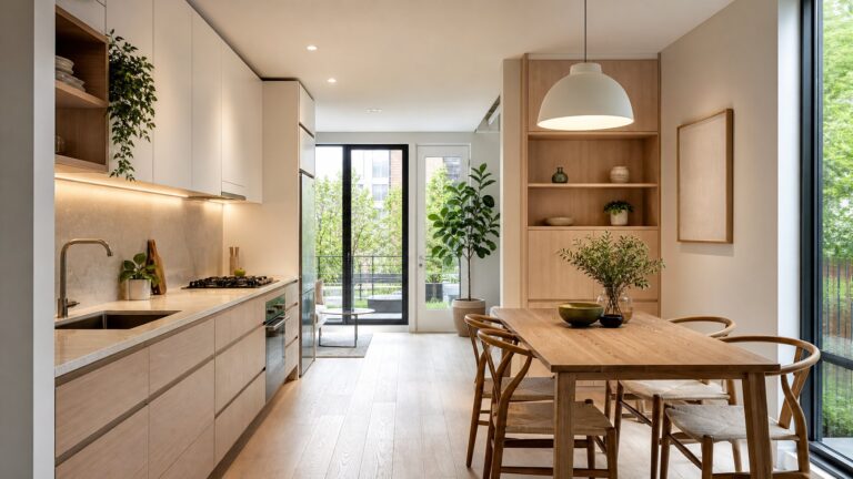 Ide Desain Dapur Menyatu dengan Ruang Makan Lahan Sempit Konsep Open Space yang Fungsional