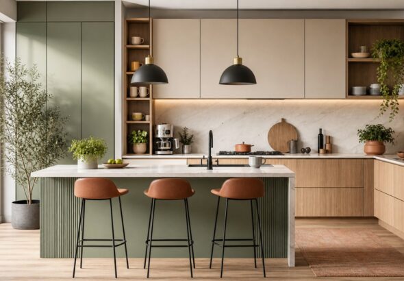 Rekomendasi Kombinasi Warna Dapur Aesthetic Ala Cafe Modern yang Kekinian: Inspirasi Elegan dan Stylish