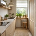 Ide Dekorasi Interior Dapur Mungil Minimalis Bernuansa Natural