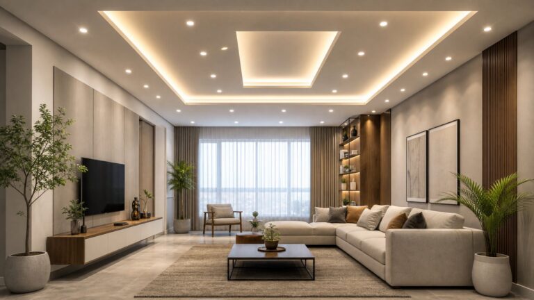 Panduan Menata Pencahayaan Lampu Drop Ceiling Ruang Tamu
